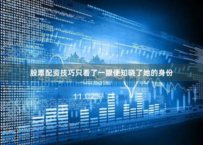 股票配资技巧只看了一眼便知晓了她的身份